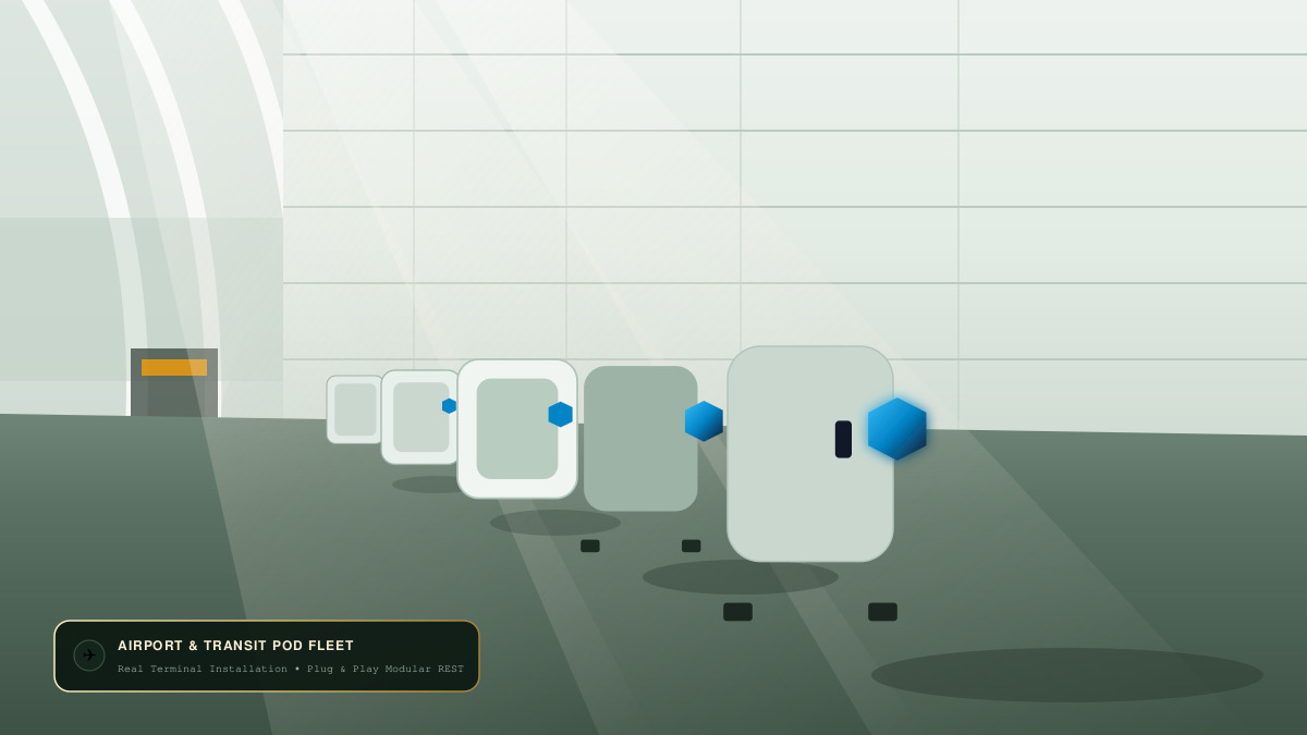 REVAULT Smart Sleeping Pod Architecture